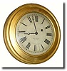 C.1852, Brewster and Ingrahams, Bristol, Conn. 8-day gallery timepiece.