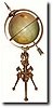 C.1880, Juvet Time Globe, 18 inches.