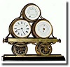 C.1885, French Industry Series, "Clock in a Railway Wagon