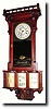 C.1888, Sidney Advertising Clock Co., Sidney, NY, an excellent