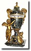 C.1890, French, A Large Annular Dial clock, as-found. This
