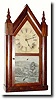C.1850, J.C. Brown, Forestville, Conn. 8-day steeple
