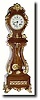 C.1890, French, Mini Tall Case in Walnut, with 18