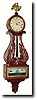 C.1830, Boston Area Lyre Banjo clock in generally good condition.
