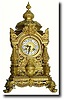 C.1880, German, Lenzkirch "Tabernacle" clock in excellent original condition.