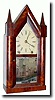 C.1845, Brewster and Ingrahams, Bristol, Conn. 8-day steeple clock,