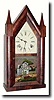 C.1848, Wm.S. Johnson, New York, 30-hour fusee steeple clock.