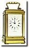 C.1900, French, for J.W. Benson, London, Brass Cased Carriage clock