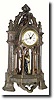 C.1900, German "MONK" Alarm Clock in very good original