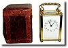 C.1920, French, Duverdry and Bloquel, signed carriage clock (Lion trademark),