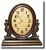C.1930, Waltham Clock Co., Model No. 8518, "Solid Bronze" desk clock.