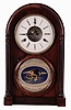 N. L. Brewster, Bristol, Conn., 8 days, time and strike, spring driven shelf clock with Joseph Ives' patented tin plate movement with roller verge, in Noah L. Brewster's patent case, c1862.