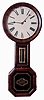 "Baltimore" style banjo wall clock, 8 days, time only, weight driven movement in a rosewood grain painted case with painted metal dial and reverse painted throat and lower tablets, c1860