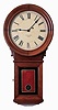 E. Howard & Co., Boston, Mass., "No. 70", 8 days, weight driven brass movement regulator timepiece, c1910