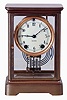 Seth Thomas Clock Co., Thomaston, Conn., "Empire No. 200", 8 days, time and strike, spring driven brass movement, brass and glass crystal regulator shelf clock, c1907