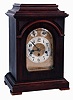 German, probably Junghans 8 days, time, strike and Westminster Chime, spring driven brass movement bracket clock, c1910