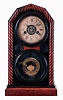 E. Ingraham & Co., Bristol, Conn., "Octagon Doric, Mosaic" mantel clock with a 30 hours, spring driven, time, strike and alarm movement, c1874.