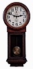New Haven Clock Co., New Haven, Conn., "Saturn", 30 day, spring driven brass movement wall timepiece, c1911