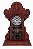 E. Ingraham & Co., Bristol, Conn., "Admiral Dewey", 8 days, time and strike, spring driven brass movement shelf clock, c.1899