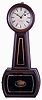Isaac H. Tower, Boston, Mass., Attleboro-style, 8 days, time only weight driven banjo wall clock, c1860