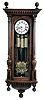 German "Remember" 3 Weight Grand Sonnerie 8 day Walnut Vienna Regulator Wall Clock, movement #200,000-39677.