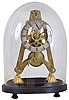 English, single chain fusee skeleton timepiece, with robust English duplex escapement, vertical platform on rear plate.