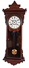 E. N. Welch Mfg. Co., Forestville, Conn., "Sembrich", 8 day, time and strike spring brass movement wall clock.
