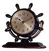 Chelsea Clock Co., Boston, Mass., for Tiffany, New York, NY, "Comet" bronze, 8 days, time only desk clock #566891