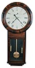 Welch, Spring & Co., Forestville, Conn., "Regulator No. 2", 8 day, weight brass movement wall timepiece.