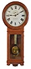 Seth Thomas Clock Co., Thomaston, Conn., "Regulator No. 2", 8 day, weight movement brass wall timepiece.