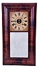 Birge, Mallory & Co., Bristol, Conn., large 8 day, time and strike weight strap brass movement OG shelf clock.