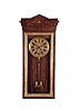 Charles Fasoldt, Rome, N.Y., 30 day hanging regulator with escapement constructed to the specifications of his 1859 patent, the rosewood veneered case with architectural, molded top and inlaid, pitched pediment, above a rectangular case with conforming, glazed door and molded, gilt liner, the interior with rosewood veneered weight baffle, matted, gilt brass dial with applied, silvered, Roman numeral cartouches and seconds bit, blued steel hands of Fasoldt pattern, month going, 6 wheel timepiece movement with heavy brass plates, Harrisons maintaining power, and Fasoldt's patent escapement, employing his coaxial escape wheel, bimetallic, compensated pendulum with gilt, adjustable cylinders, and based on Ellicott's design, lead weight with integral pulley, and rosewood handled winding key.