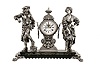 Ansonia Clock Co., New York, "Melody and Motion", 8 day, time and strike, spring brass movement mantel clock.