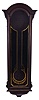 Kroeber Clock Co. "Regulator No. 22" case only with reverse painted black and gold leaf glass