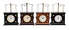 Clocks- 4 (Four): Horolovar Company, Bronxville, New York, Charles Terwilliger, reproduction flying pendulum or "Ignatz "novelty clocks.