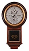 Welch, Spring & Co., Forestville, Conn., "Gale Drop Calendar Model No. 1", 8 day, time and strike, spring driven brass movement wall clock with Daniel J. Gale patent calendar.