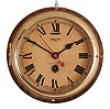 Clocks- 4 (Four): (1) Germany, 30 hour, weight brass movement cuckoo and quail wall clock, c1920 (2) English, 8 day, time and strike, spring brass lever movement gallery clock, c1935 (3) Unknown, American, 30 hour, time and alarm spring brass lever small gallery timepiece, c1865 (4) Smith, England, "Astral", 8 day, spring brass lever movement engine or ward room wall timepiece, c1935