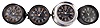Clocks- 4 (Four) Seth Thomas Marine: Seth Thomas Clock Co., Thomaston, Conn., for the U.S. Navy, "Mark I- Deck Clock", 8 day, time only, spring-driven balance wheel movements with rear wind, three in black phenolic case and one in a nickel plated case, two with mounting plates, all with black dials and subsidiary seconds, dated 1941 and 1942;