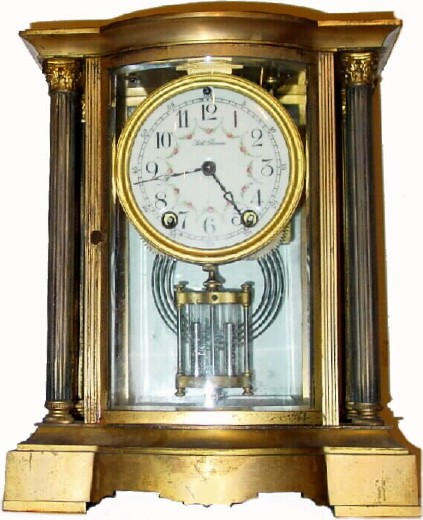 C.1909, Seth Thomas Clock Co., "Empire No. 65" Crystal regulator, — Antique Clocks Price Guide