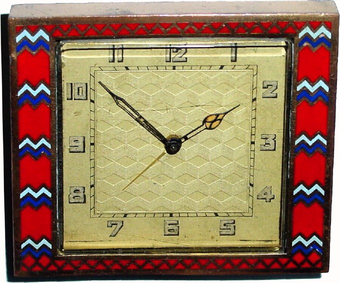 C.1878, E.N. Welch Mfg Co. "Briggs Rotary" novelty clock in good un-restored condition. — Antique Clocks Price Guide