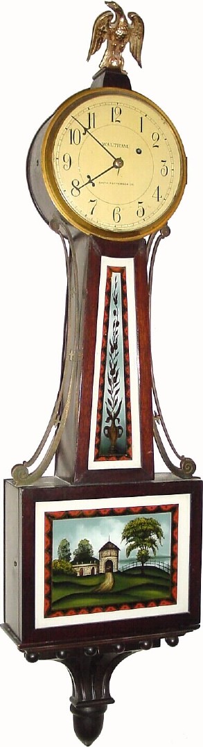 C.1925, Waltham Clock Co, Willard Model Banjo — Antique Clocks Price Guide