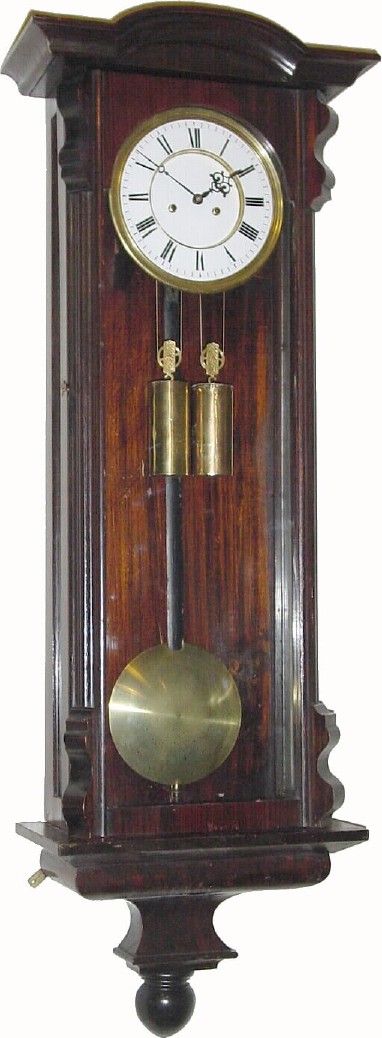 C.1865, Austrian, 2-Wt Vienna Regulator — Antique Clocks Price Guide