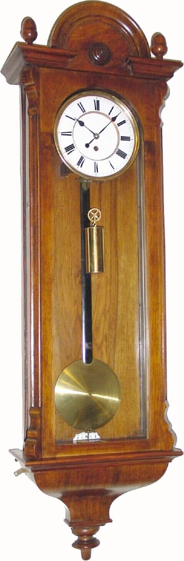 C.1890, Austrian 1-Weight Regulator — Antique Clocks Price Guide