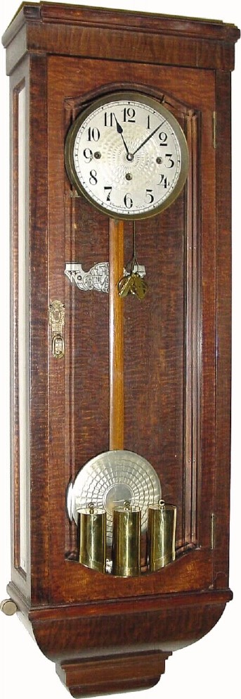 C.1920, Austrian, M. Herz, Wien, 3-weight grand sonnerie, as-found, in need of parts and work. — Antique Clocks Price Guide