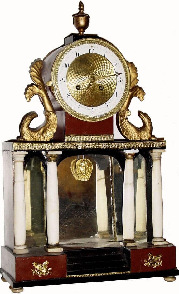 C.1810, Austrian, Time and Strike mantel clock, as-found. — Antique Clocks Price Guide