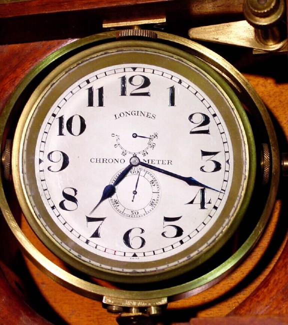 C.1940, Swiss, Longines, "Chronometer Watch", — Antique Clocks Price Guide