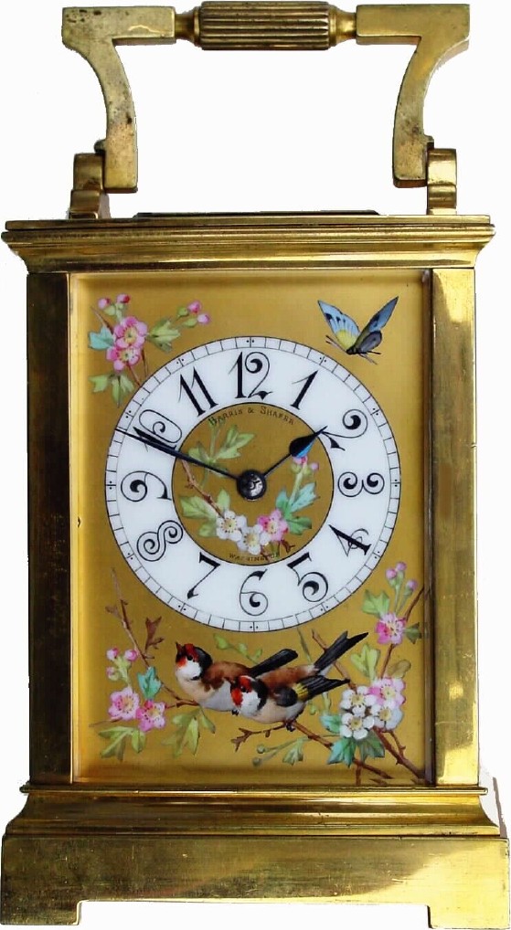 C.1905, French, Brass Cased Carriage Clock — Antique Clocks Price Guide