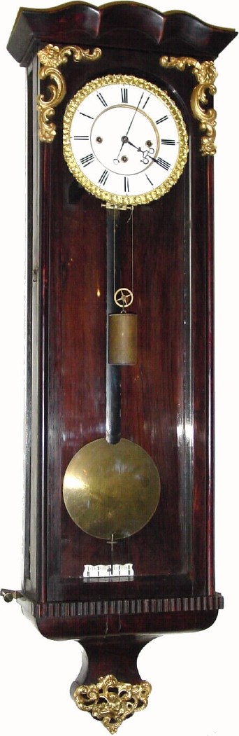 C.1845, Austrian, Grand Sonnerie wall clock from the Biedermeier period. — Antique Clocks Price Guide