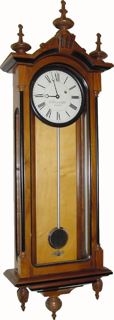 C.1979 (dated), E. Howard and Co., No. 59-8 re-issue in excellent original condition. — Antique Clocks Price Guide
