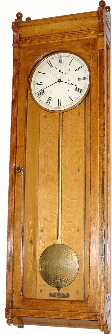 C.1889, E. Howard and Co., "Regulator No. 89" in very good original condition. — Antique Clocks Price Guide